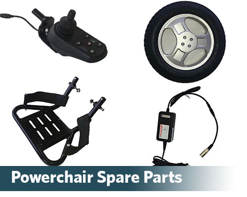 Freedom Chair wheelchair spare parts - Folding electric wheelchair replacement parts