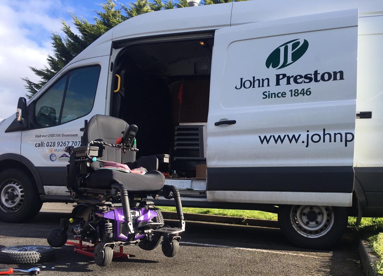 John Preston Wheelchair Servicing and Maintenance 