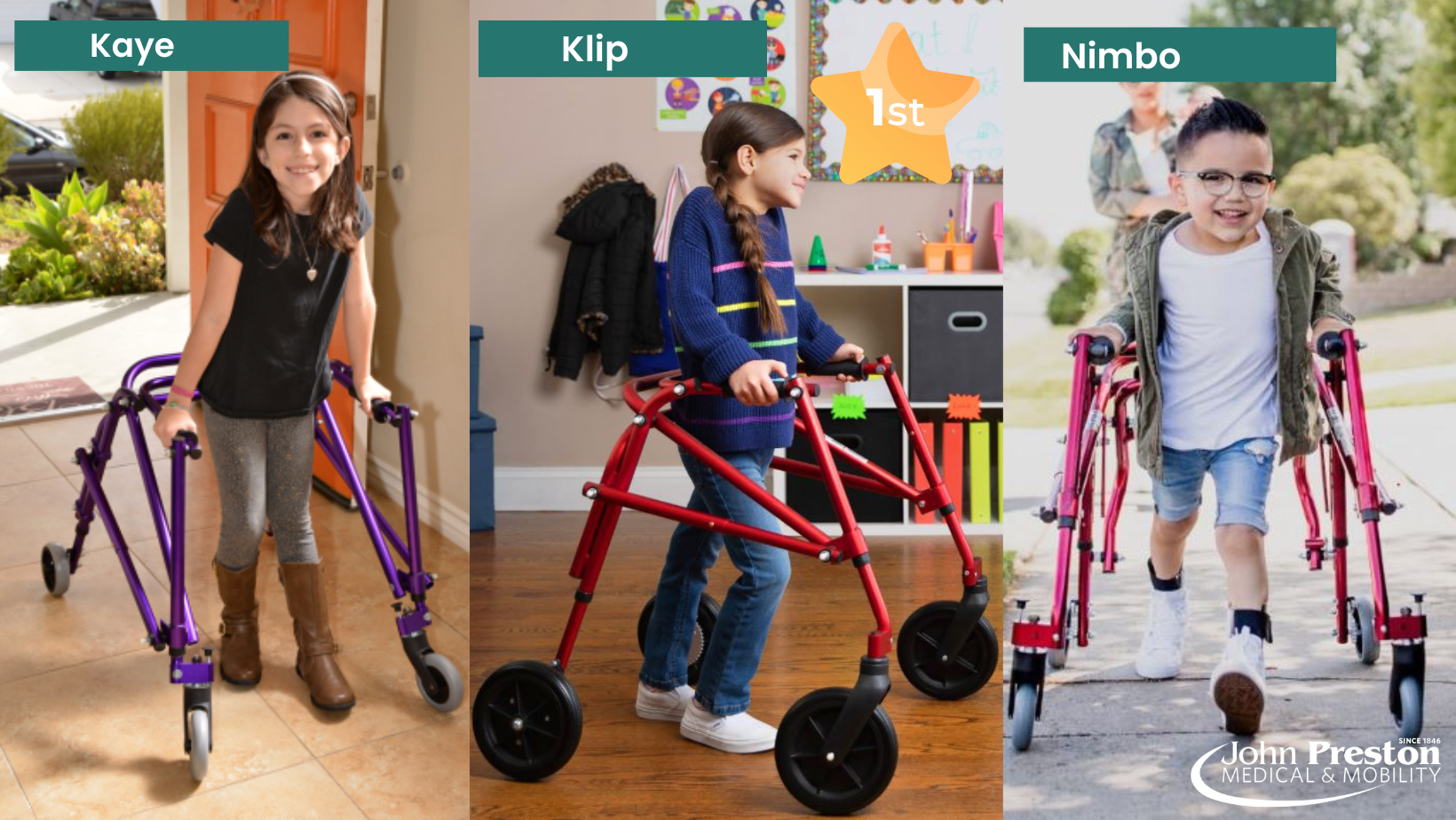 The Klip: a perfect alternative to the Nimbo and Kaye posture walkers