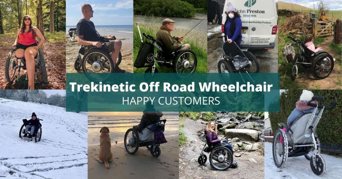 Trekinetic Off Road Wheelchair Ireland - Happy Customers