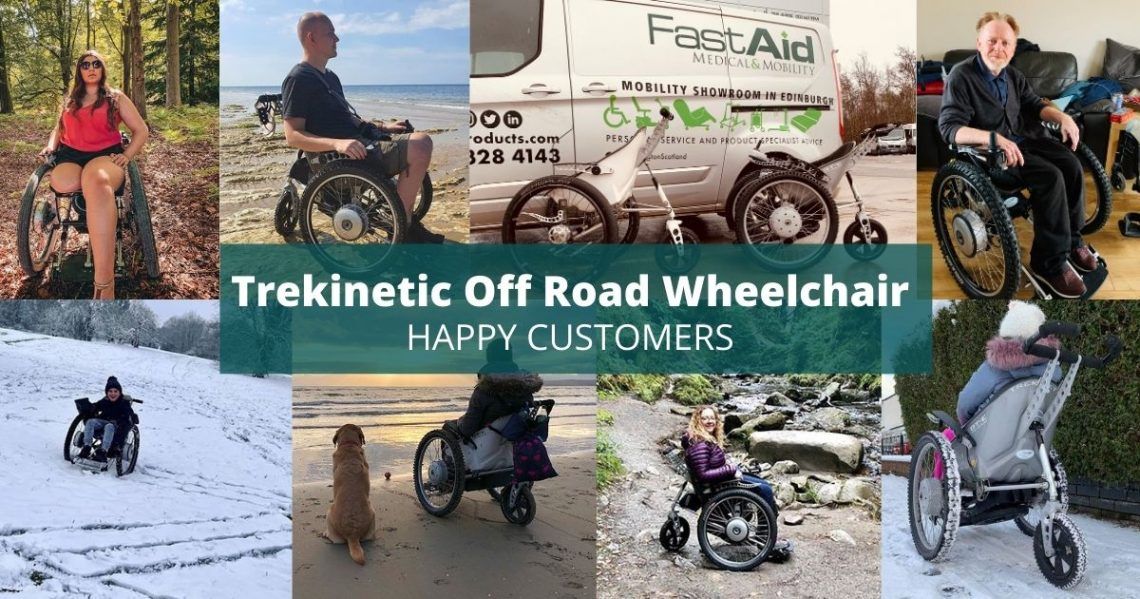 Trekinetic Off Road Wheelchair Scotland - Happy Customers