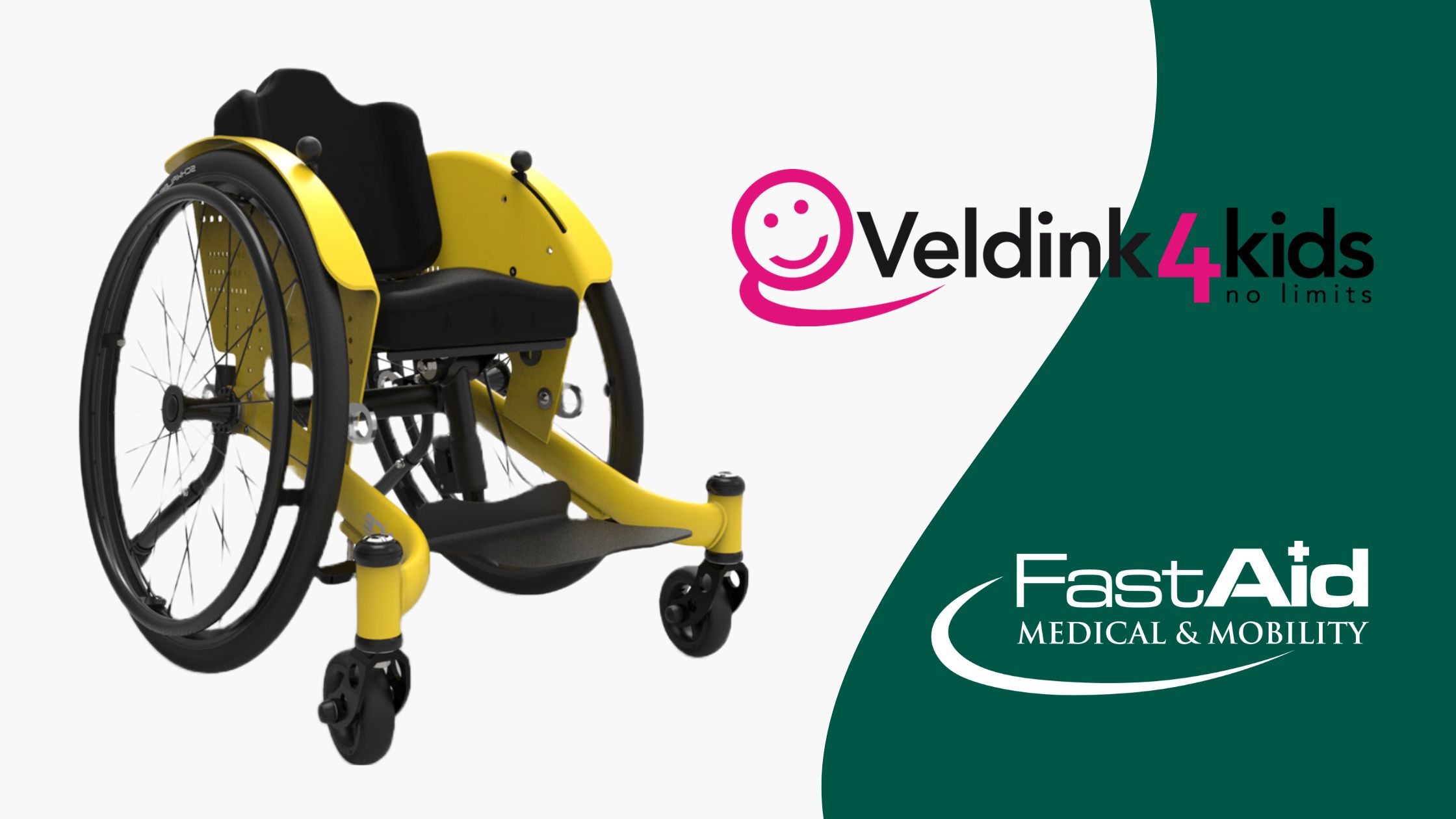 Veldink4Kids Children's Wheelchairs - Fast Aid Scotland