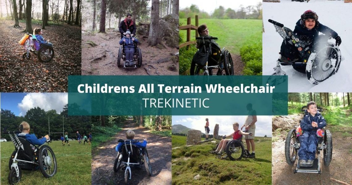 Childrens all terrain wheelchair - Trekinetic