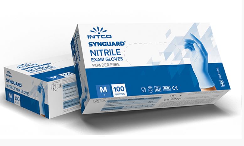 Synguard Nitrile Exam Gloves In Stock PPE