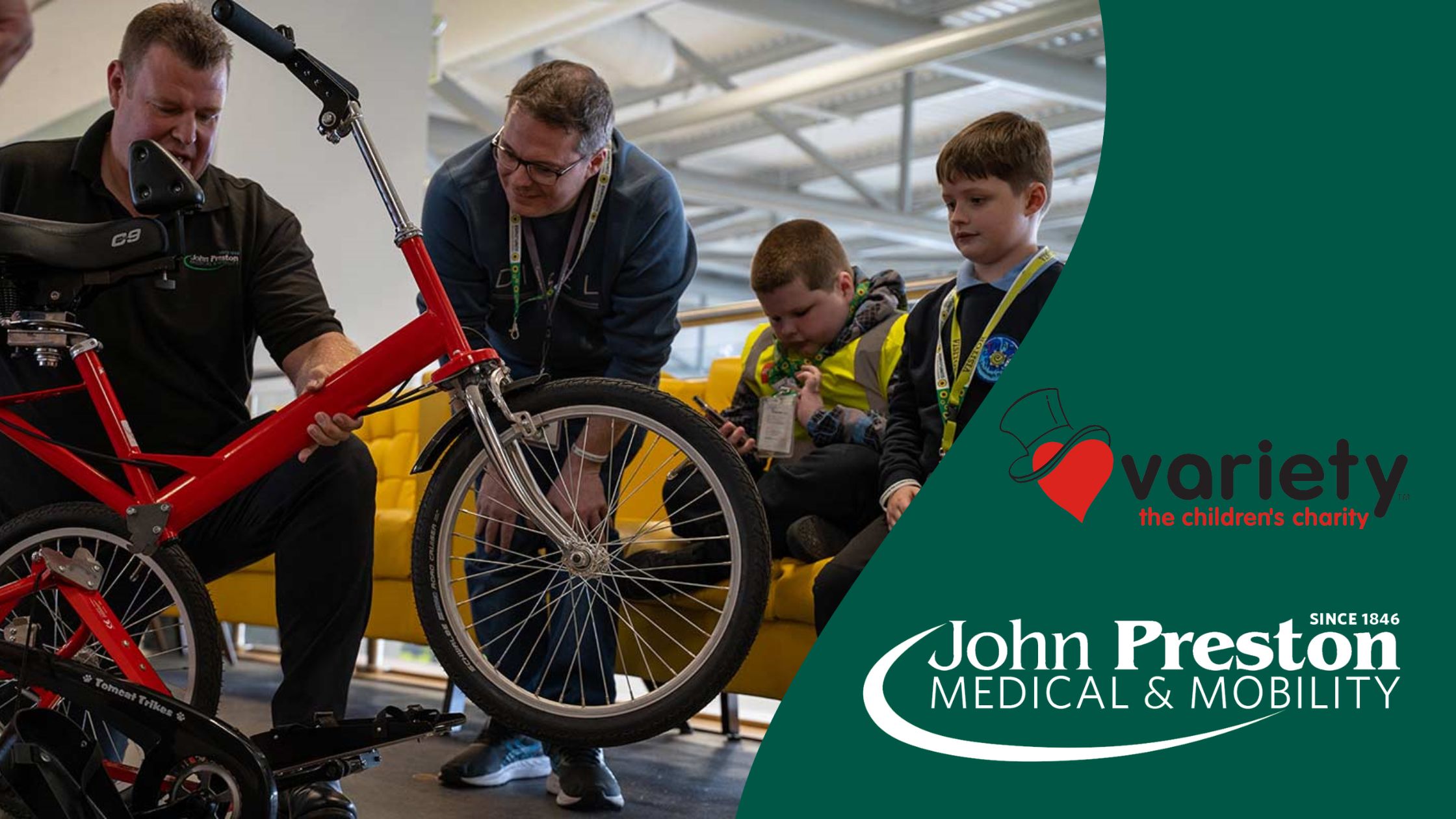 Sunflowers and Cycling at Ireland West Airport | Special Needs Trikes